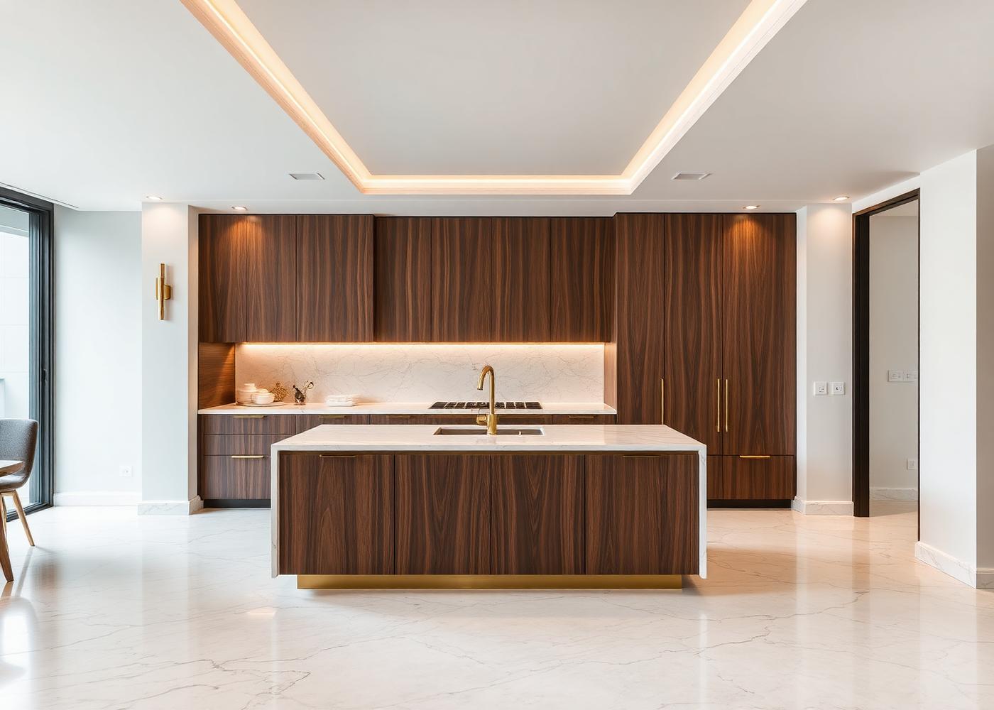 Walnut & Marble Residence